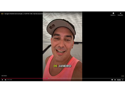 ANDRE MARQUES, se rende a IGLUCAR  e da depoimento calórico sobre os beneficios da Garagem Retrátil, plim plim!