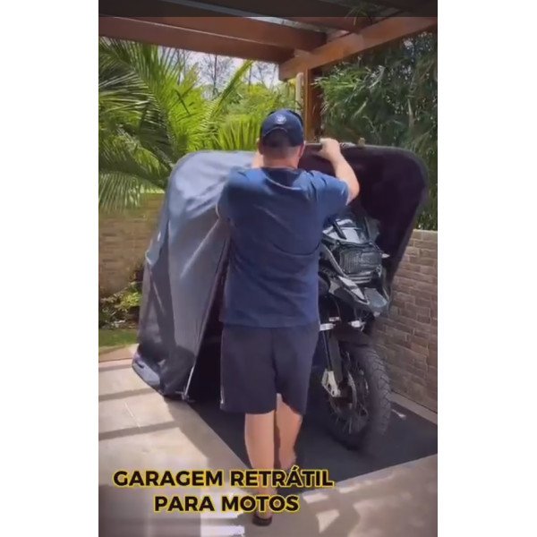 Garagem Retratil Iglu-Moto Ultra Max