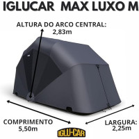 Garagem Retrátil Iglucar Max Luxo - Compra Garantida!!! (Mercado Pago/Mercado Livre)