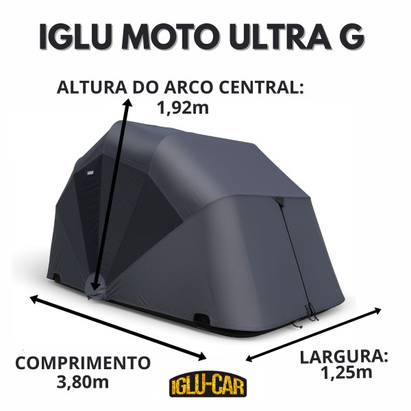 Garagem Retratil Iglu-Moto Ultra Max - Compra Garantida!!! (Mercado Pago/Mercado Livre)