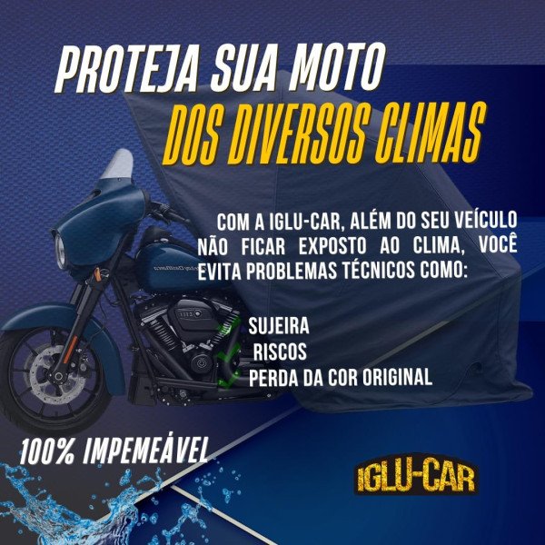 Garagem Retratil Iglu-Moto Ultra Max