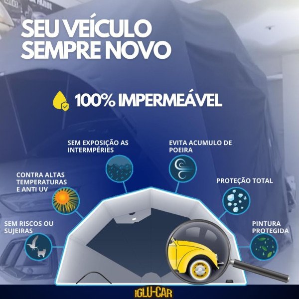Garagem Retrátil Iglucar - Mar de Prata - M