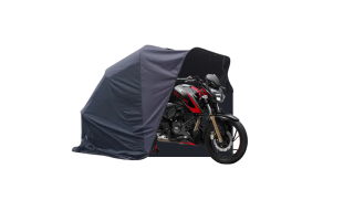 Dafra Apache RTR 200 Garagem Retrátil Iglu-Moto Max Luxo