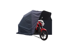 Haojue DK 150 CBS Garagem Retrátil Iglu-Moto Max Luxo