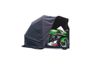 Kawasaki Ninja zx10 Garagem Retrátil Iglu-Moto Max Luxo