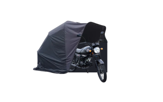 Shineray WORKER 125 Garagem Retrátil Iglu-Moto Max Luxo
